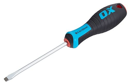 Image of OX Pro Slotted Flared Screwdriver 100x5.5mm