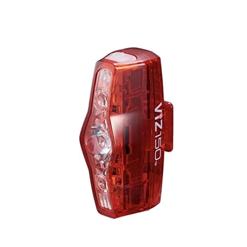 Image of CatEye ViZ150 Ultra-Bright 150 Lumen Rechargeable Rear Bicycle Light | OptiCube Lens & Daytime Hyperflash Mode for Maximum Visibility | USB Rechargeable