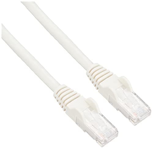 Image of StarTech.com 1.5m CAT6 Ethernet Cable - White CAT 6 Gigabit Ethernet Wire -650MHz 100W PoE RJ45 UTP Network/Patch Cord Snagless w/Strain Relief Fluke Tested/Wiring is UL Certified/TIA (N6PATC150CMWH)