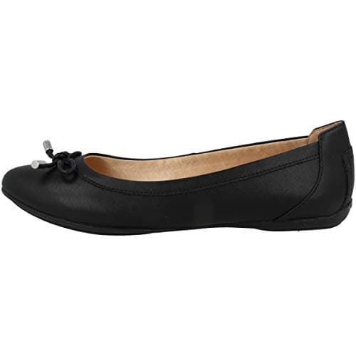 Image of Geox Women's D Charlene B Ballet Flat, Black, 8 UK