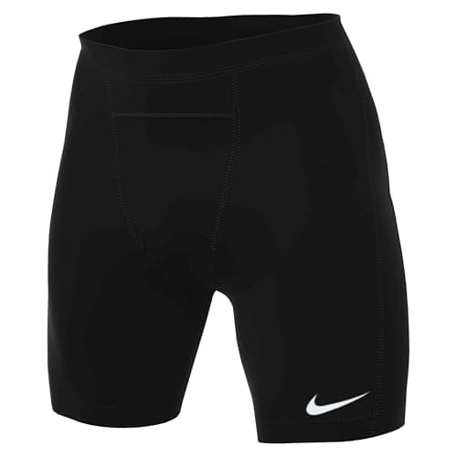 Image of NIKE DH8128-010 M NK DF Strike NP Short Shorts Men's Black/White Size L