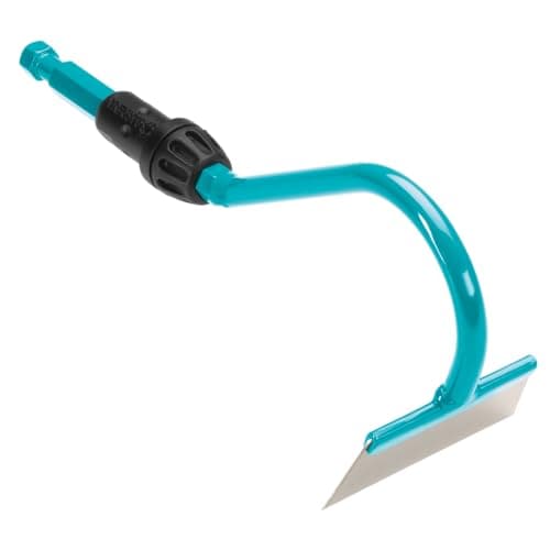 Image of Gardena combisystem root-crop hoe: Garden hover for the weed and hacking of weeds, 8 cm working width, made of quality steel, stainless steel blade, suitable for all combisystem stems (3180-20)