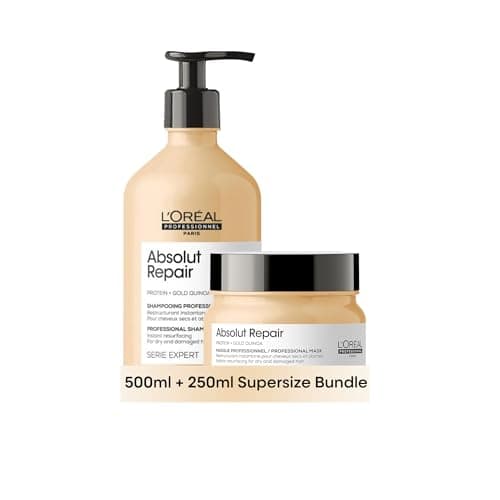 Image of L'Oreal Professionnel Absolut Repair Shampoo 500ml & Hair Mask 250ml