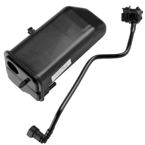 Image of 1K0201801E Carbon Charcoal Canister with Breather Hose Compatible with AUDI A3 TT TTRS VW Beetle Jetta Golf LEON ALTEA SUPERB 1K0201801D