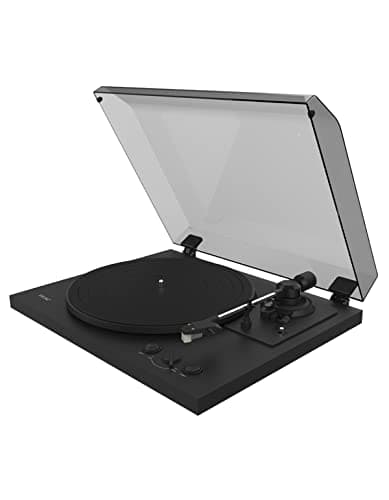 Image of Teac TN-175 automatic HiFi turntable (belt drive, 33/45 rpm, integrated phono preamp, AT3600L MM system, high-density MDF cabinet) Black