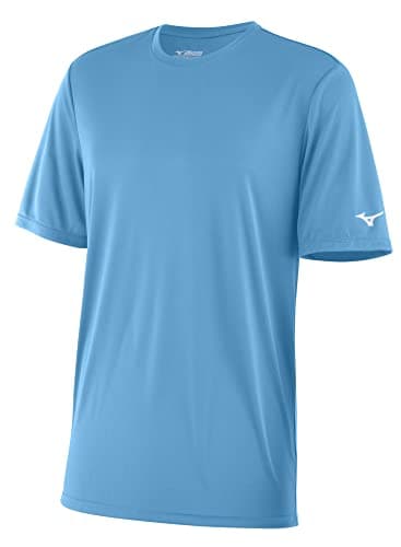 Image of Mizuno Men's Nxt Short Sleeve Tee T-Shirt, Light Blue, Large