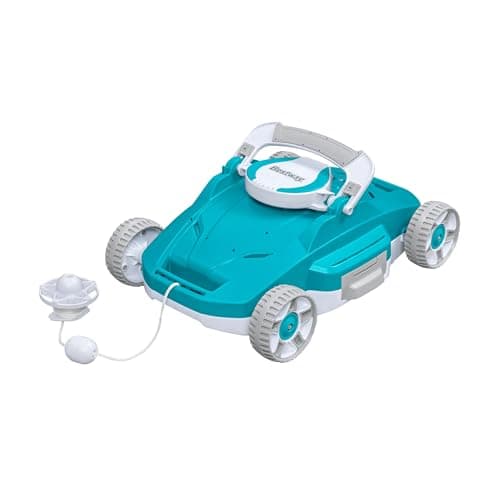 Image of Bestway Robotic Pool Cleaner, Cordless Pool Vacuum for Above Ground Pool, 90Mins Cleaning Time, Automatic Robot Pool Vacuum