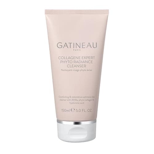 Image of Gatineau - Collagene Expert Radiance Cleanser, Gentle Exfoliating Face Cleanser and Toner, Hydrating with Hyaluronic Acid (150ml)
