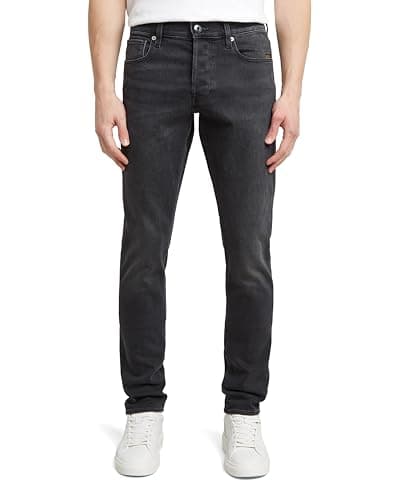 Image of G-Star Men's 3301 Slim Jeans, Black (antic charcoal 51001-B479-A800), 33W / 30L