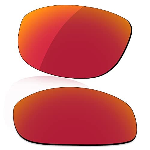 Image of LenzReborn Polarized Lens Replacement for Bolle Anaconda 10338-64mm Sunglass - Fire Red - Polarized Mirrored
