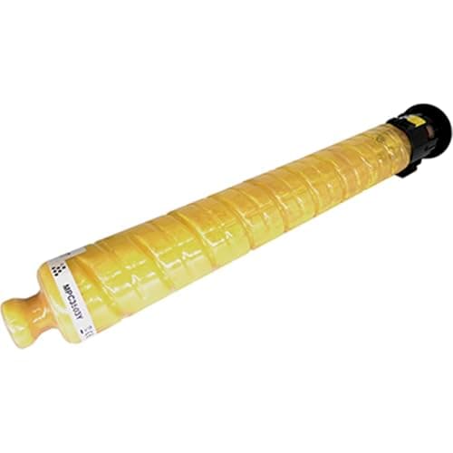 Image of Premium quality non-OEM cartridge COMPATIBLE REPLACEMENT YELLOW TONER FOR RICOH MP-C306/MP-C307/MP-C406/MP-C407