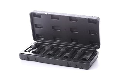 Image of Yato YT-1066 – 8pcs Tube Set Hex Bit Impact 1/2 "