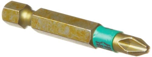 Image of Wera 059542 851/4 BTH Bi-Torsion Extra Hard Bits PH2 50mm (10 Pieces)