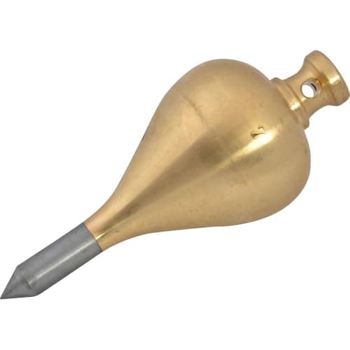 Image of Monument 254t Brass Plumb Bob 16oz Size 7