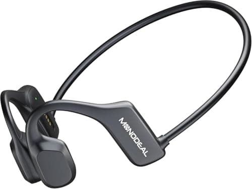 Image of Monodeal Bone Conduction Headphones, Bluetooth 5.3 Open Ear Headphones, IP65 Waterproof Wireless Sports Headset for Runners, Cycling, Hiking Gifts from friends