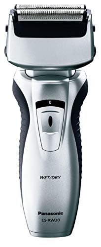 Image of Panasonic ES-RW30 Wet and Dry Twin-Blade Rechargeable Electric Shaver for Men with Flexible Pivoting Head
