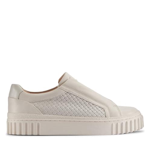 Image of Clarks Mayhill Bay Womens Off White Lea, 3