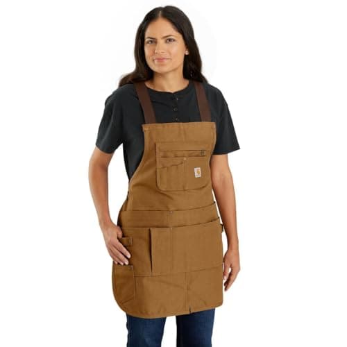 Image of Carhartt Women's Canvas Apron, Carhartt Brown, One Size