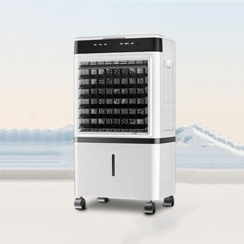 Image of Swamp Cooler Evaporative Air Cooler with14L Water Tank 3 Speeds&Modes 12H Timer 90°Oscillation Remote Cooling Fan Portable Air Conditioner Fan for Garage Outdoor Patio Industrial air conditioning