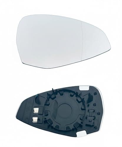 Image of Fits Audi A4 (2015+),A5 (17+),RS4, RS5 (17-20) Wide Angle Wing Mirror Glass With Heated Base Right Hand (UK Driver Side) Oem Quality direct replacement for Oem : 8W0857522C