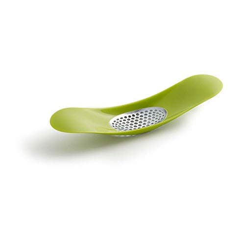 Image of Joseph Joseph Garlic Press Crusher Rocker, Dishwasher Safe - Green