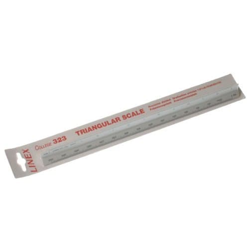 Image of Linex College Triangular Scale 323