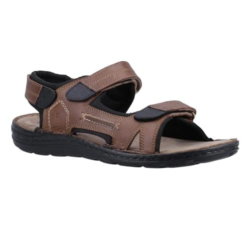 Image of Hush Puppies Male Alistair Sandal, Tan, 6