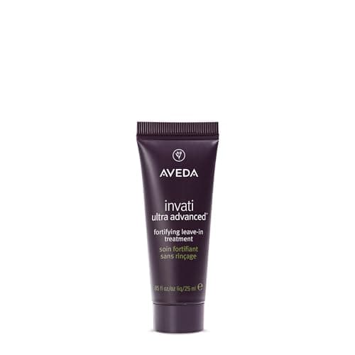 Image of Aveda Invati Ultra Advanced Fortifying Leave-In Treatment | Step 4 of 4 | Reduces Hair Loss by 77%* | Strengthens Thinning Hair | AntiFrizz Detangles Heat Protectant | 98% Naturally Derived**, 25ml