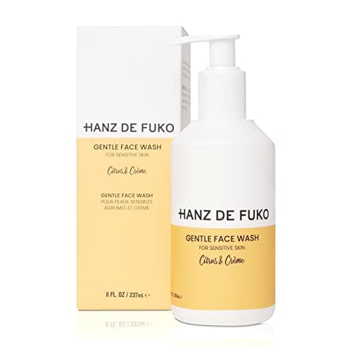 Image of Hanz de Fuko Citrus & Creme Gentle Face Wash – Premium Facial Cleanser for Sensitive Skin – Hypoallergenic – Sulfate and Paraben Free – 237ml