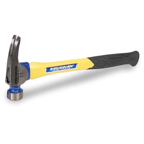 Image of VAUGHAN California Framer Hammer, 21 Ounce Milled Head, Nail Starter, Made in The USA, CF21FGP, VN11650