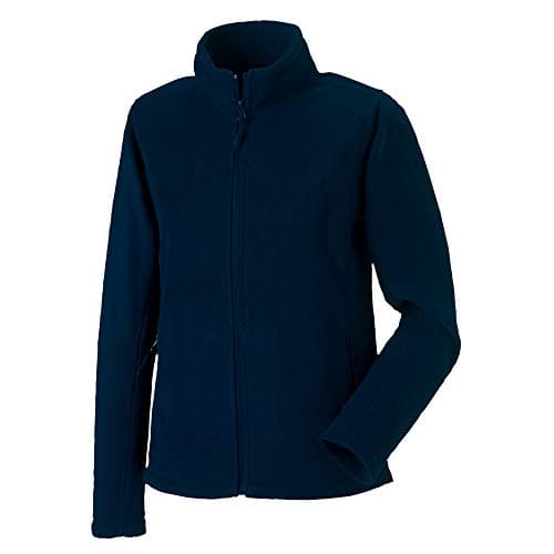 Image of Russell Colours Ladies Full Zip Outdoor Fleece Jacket (XL) (French Navy)