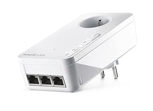 Image of Devolo Magic 2 LAN Triple BE Powerline Single Adapter 2.4Gbps