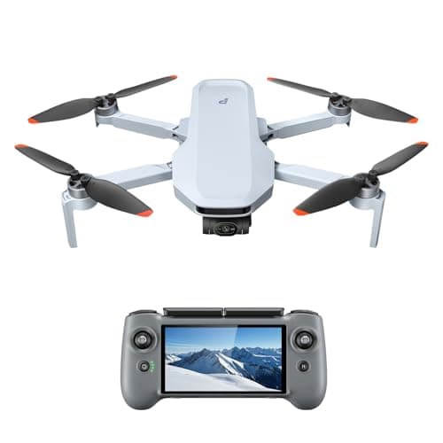 Image of Potensic Atom 2 Standard Kit with RC PTD 1, Drone with Camera for Adults 4K HDR Video, 8K Photo, Under 249g, 10KM Transmission, AI Track, Vertical Shooting, AI Nightshot, QuickShots(32-Min Flight)