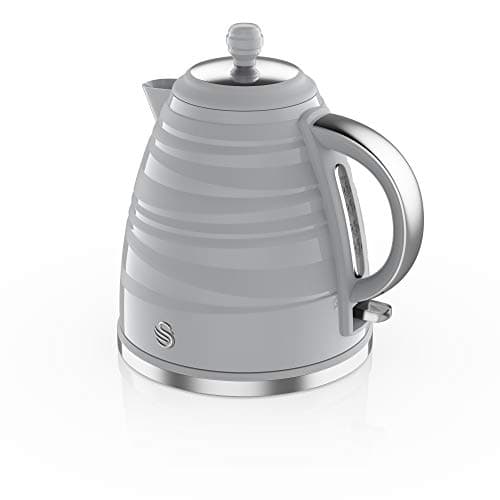Image of Swan, SK31050GRN, Symphony 1.7 Litre Jug Kettle with 360 Degree Rotational Base, 3000 Watts, Grey