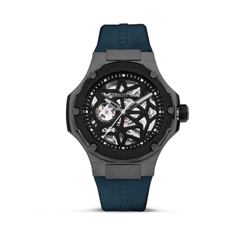 Image of Cerruti 1881 Automatic Watch Contemporary Lucardo Black, Black, one size