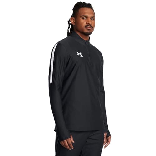 Image of Under Armour Men's Challenger Pro 1/4 Zip Jacket, Black, S