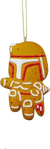 Image of Star Wars Claydough Christmas Decorations Ornaments Baubles (Mandalorian)