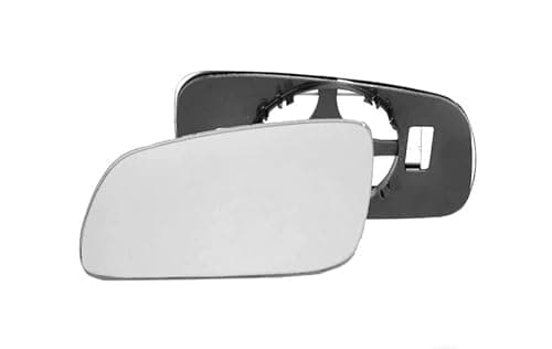 Image of RC Door Wing Mirror Glass for Golf 4 97-05, Golf VAN 4 99-06, Pas sat 96-01, Lupo 98-05 Heated Mirror (Left Hand Side - UK Passenger Side)