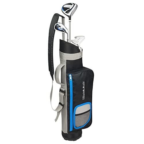 Image of Young Gun ZAAP EAGLE BLUE Junior golf club Youth Right Hand Set & bag for kids, Right Hand, Ages 6-8