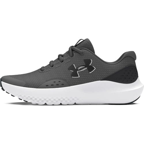 Image of Under Armour Mens Ua Bgs Surge 4 Running Shoe, Castlerock Anthracite Anthracite, 4 UK