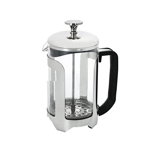 Image of La Cafetière Roma 8 Cup Cafetière, Stainless Steel French Press Coffee Maker, 850ml Heat Resistant Cafetière with Fine-Mesh Filter, Ideal for Loose Tea and Ground Coffee, Dishwasher Safe