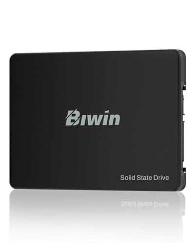 Image of BIWIN M100 SATA SSD 1TB, 2.5" Internal SSD, Up to 560MB/s, Internal Solid State Drives 2.5 Inches SSDs SATA III 6Gb/s, Laptop and PC Compatible, Office Work School