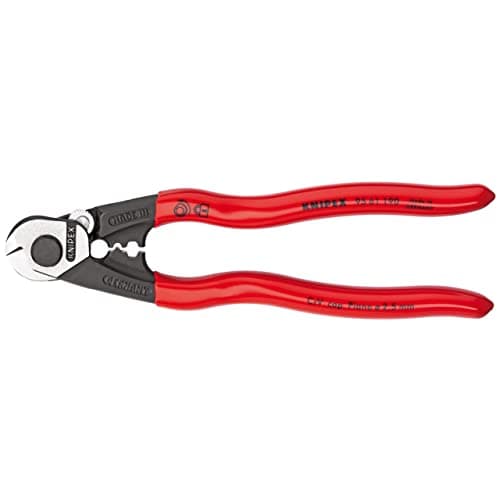 Image of Knipex 03047 190mm Forged Wire Rope Cutters