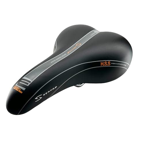 Image of Serfas E-Gel Hybrid Bicycle Saddle
