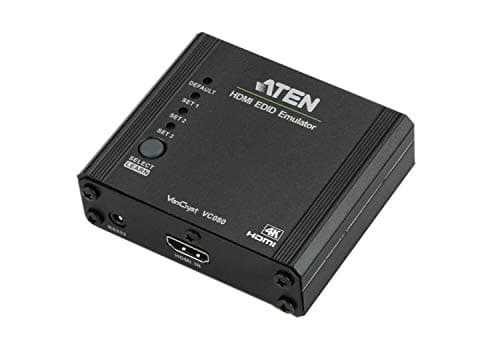 Image of 4K HDMI EDID Emulator with Programmer VC080 ATEN, utomatically manages EDID communication between connected devices, HDCP compatible, 1 Global KVM Market Leader