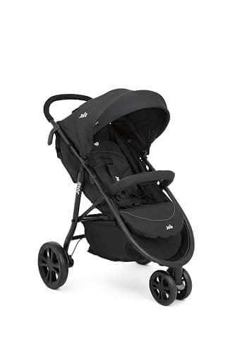Image of Joie Litetrax 3 2in1 3-Wheel Stroller/Pushchair (Birth to Approx. 3 Years, 0-15kg) - Coal