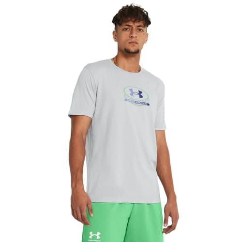 Image of Under Armour Mens UA Global Lockertag SS Graphic Tee, Men's Graphic T-Shirt with Ribbed Collar, Super-Soft T-Shirt for Men