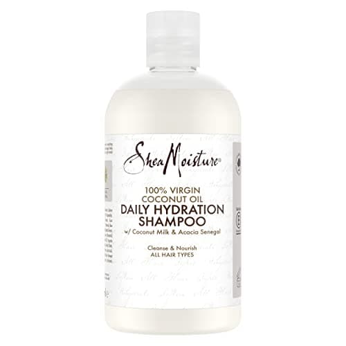 Image of SHEA MOISTURE Daily Hydration 100% Virgin Coconut Oil Shampoo silicone and sulphate free for all hair types 384 ml