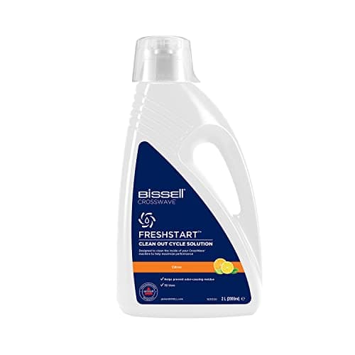 Image of Bissell FreshStart Cleaning Solution, Specially Formulated to Clean and Improve the Performance of CrossWave Machines, 2L, Fresh Citrus Fragrance, Helps Prevent Bad Odours, 3556