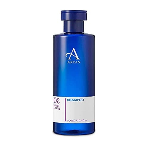 Image of Arran Sense of Scotland Lavender & Tea Tree Hair Shampoo (300ml/10floz) Timeless, Soothing, Reviving & Calming Infused with Lavender & Tea Tree Oils